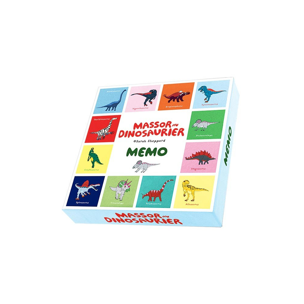 Produktbild för Massor av dinosaurier Memo (bok)