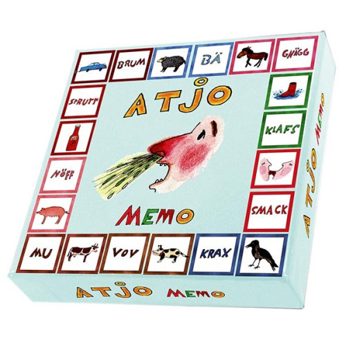 Hjelm förlag Atjo! Memo