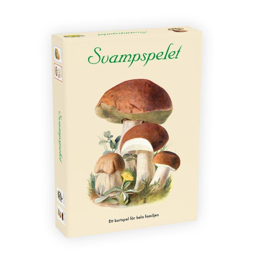 Hjelm förlag Svampspelet - Svenska svampar