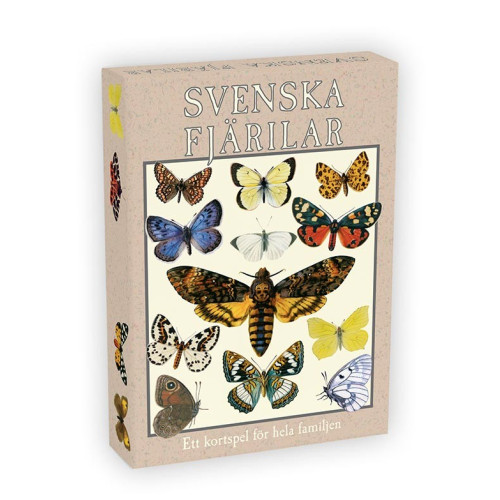 Hjelm förlag Svenska Fjärilar Kortspel