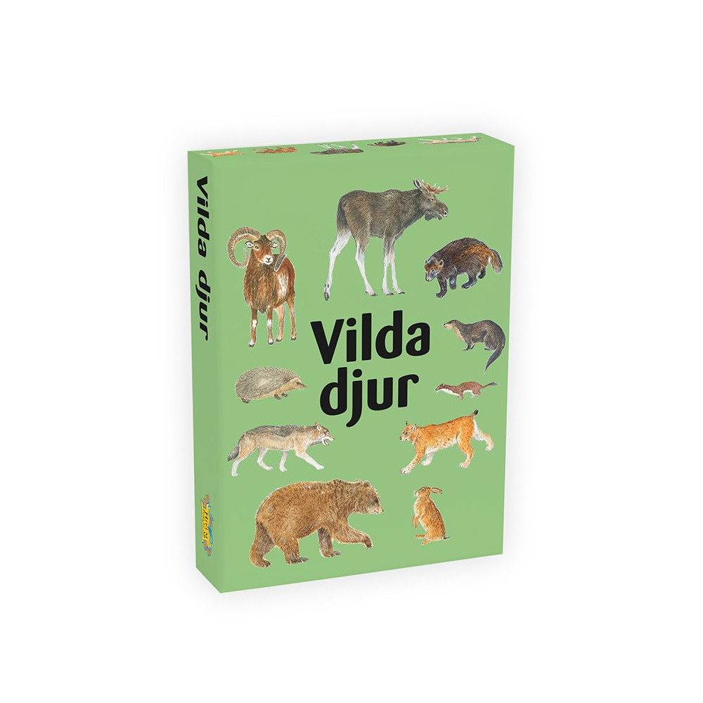 Produktbild för Vilda djur Kortspel