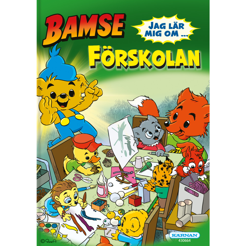 Produktbild för Jag lär mig om förskolan (inbunden)