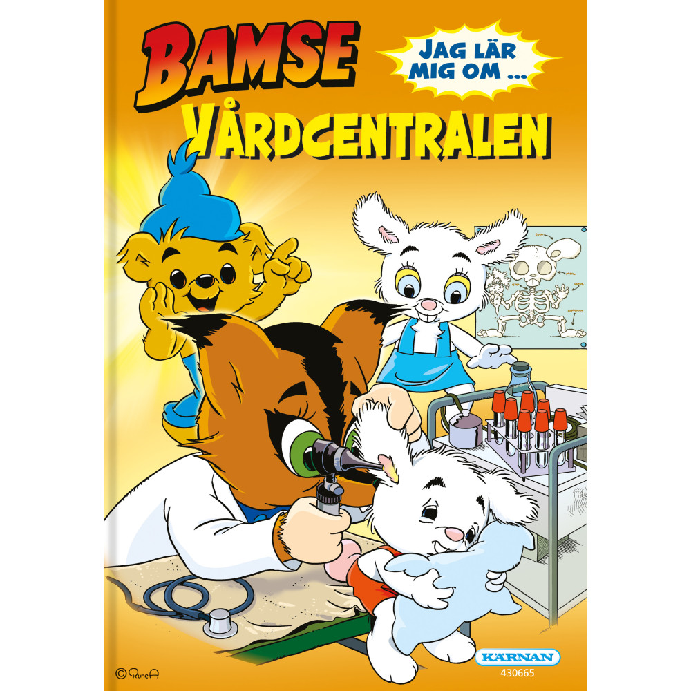 Produktbild för Jag lär mig om vårdcentralen (inbunden)
