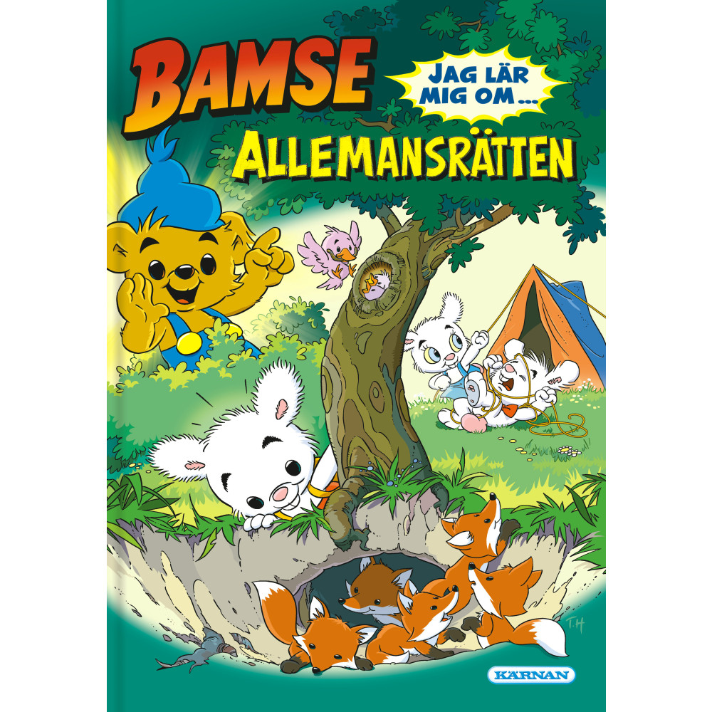 Produktbild för Jag lär mig om Allemansrätten (bok, kartonnage)