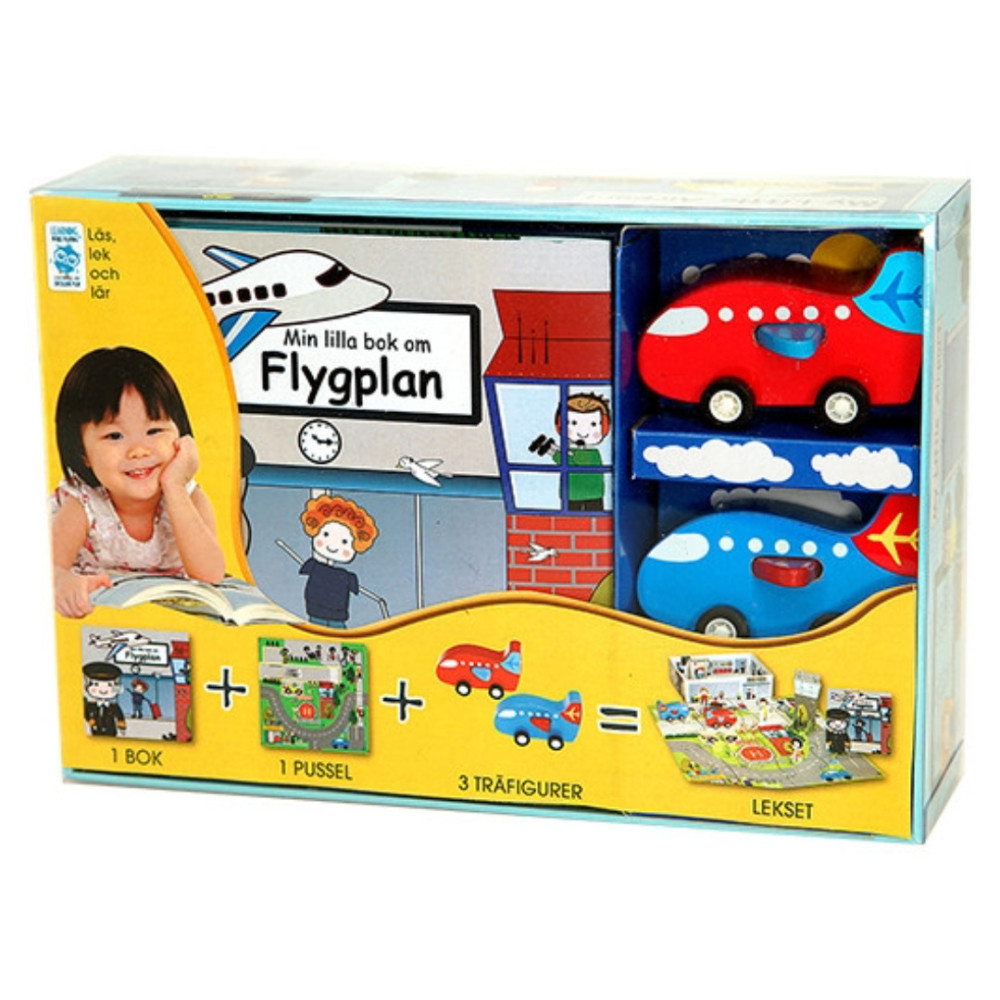 Produktbild för Min lilla flygplats (bok, board book)