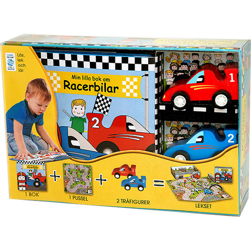 Globe förlaget Min lilla racerbana (bok, board book)