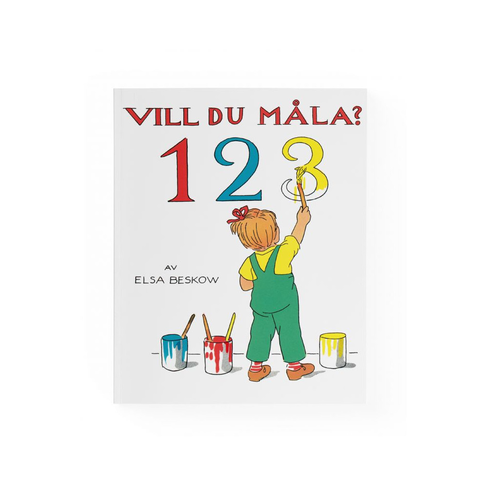 Produktbild för Vill du måla? 123 (häftad)