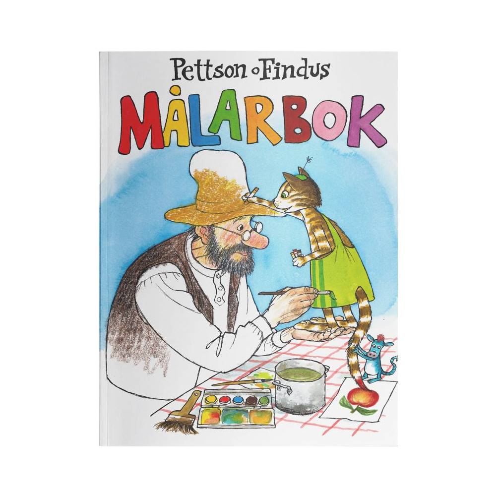 Produktbild för Pettson o Findus Målarbok (häftad)