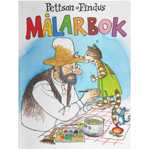 Hjelm förlag Pettson o Findus Målarbok (häftad)
