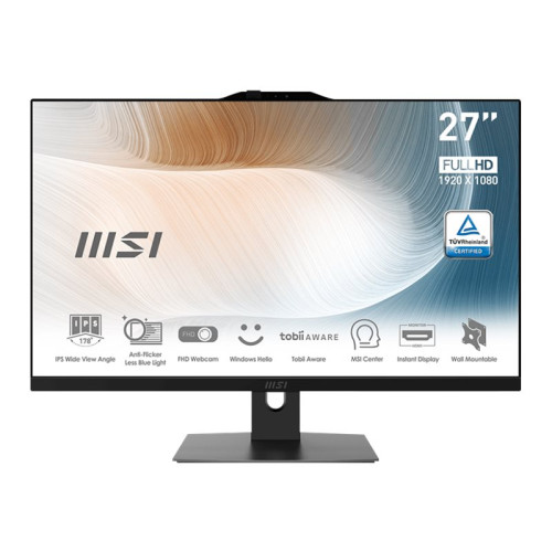 MSI MSI Modern AM272P 12M 1063AT - allt-i-ett Core i5 1235U 1.3 GHz - 16 GB - SSD 512 GB - LED 27"