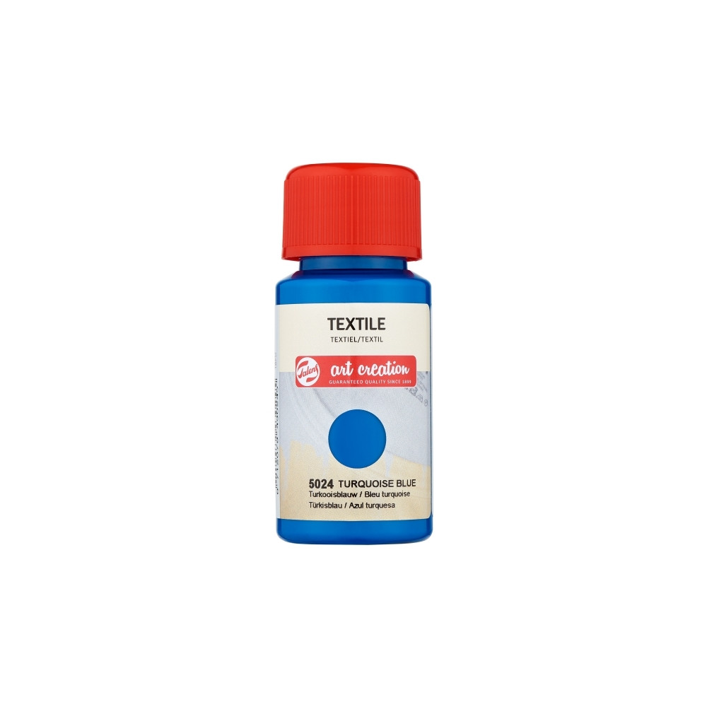Produktbild för Artequipment Talens Art Creation Textile Bottle turkosblå 50...