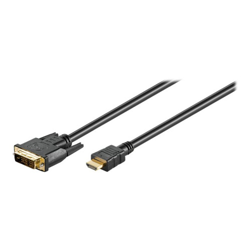 Goobay goobay MMK 630-0500 - video/ljudkabelsats - HDMI / DVI - 5 m