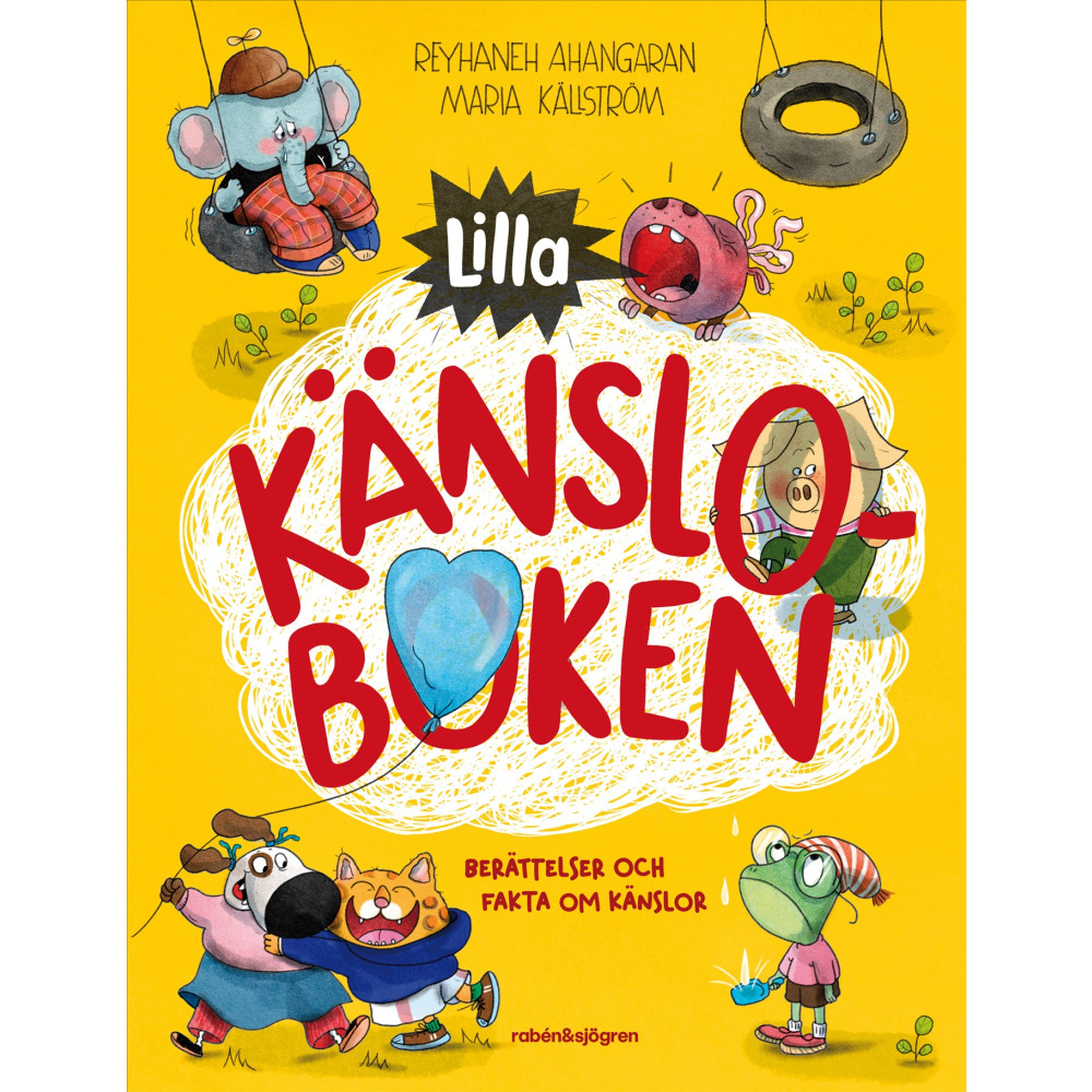 Produktbild för Lilla känsloboken : Berättelser och fakta om känslor (inbunden)