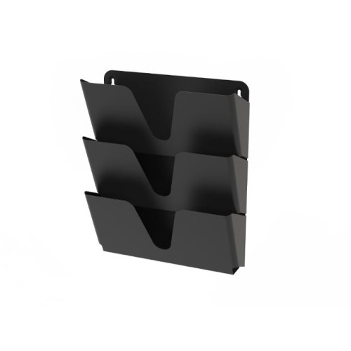 Alba Blankettfack ALBA 3st metal fack svart