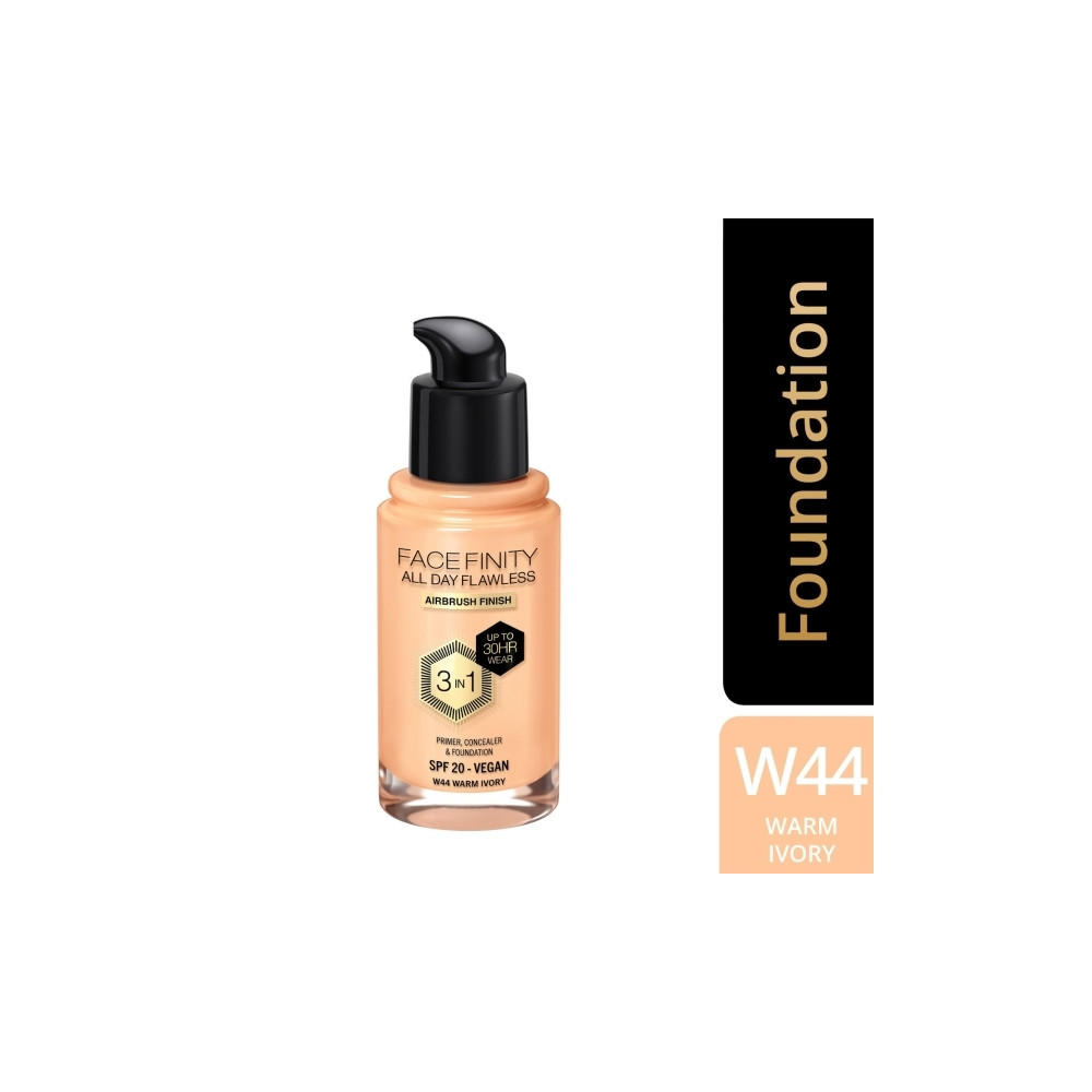Produktbild för MAX FACTOR FACEFINITY All Day Flawless 3in1 Foundation No. W...