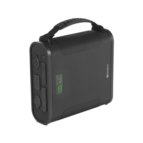 Sandberg Sandberg Survivor 9in1 power bank - + växelströmsadapter - LiFePO4 - 2 x USB-C, 2 x USB, 2 x bil cigarettändare, Anderson