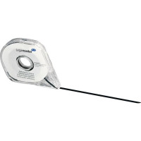 Produktbild för Markerings-/inddelningstejp Legamaster®, 2,5 mm x 16 m, svar...