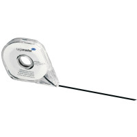 Produktbild för Markerings-/inddelningstejp Legamaster®, 2,5 mm x 16 m, svar...