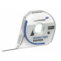 Produktbild för Markerings-/inddelningstejp Legamaster®, 2,5 mm x 16 m, svar...