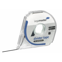 Produktbild för Markerings-/inddelningstejp Legamaster®, 2,5 mm x 16 m, svar...