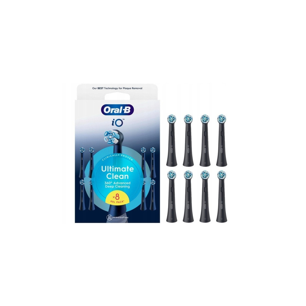 Produktbild för Oral-B utbytbara tandborsthuvuden iO UltimateClean | huvuden...