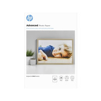 Produktbild för HP Advanced Photo Paper - fotopapper - blank - 20 ark - A3 - 250 g/m²