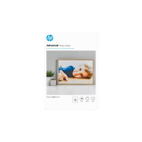 Produktbild för HP Advanced Photo Paper - fotopapper - blank - 20 ark - A3 - 250 g/m²