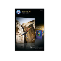 Produktbild för HP Advanced Photo Paper - fotopapper - blank - 20 ark - A3 - 250 g/m²