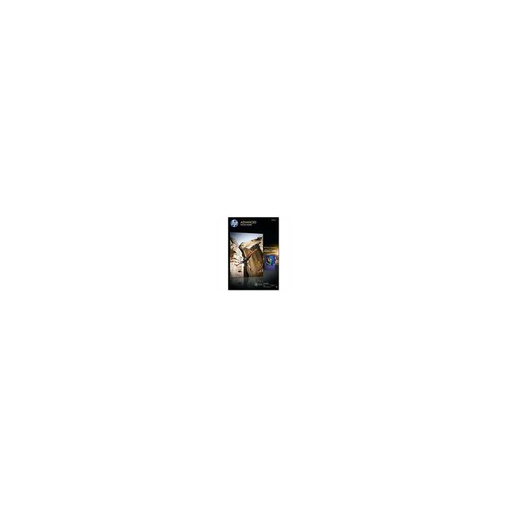 Produktbild för HP Advanced Photo Paper - fotopapper - blank - 20 ark - A3 - 250 g/m²