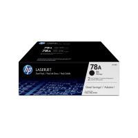 Produktbild för HP 78A - 2-pack - svart - original - LaserJet - tonerkassett (CE278AD)