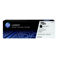 Produktbild för HP 78A - 2-pack - svart - original - LaserJet - tonerkassett (CE278AD)