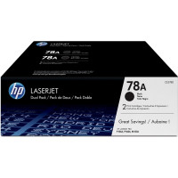 Produktbild för HP 78A - 2-pack - svart - original - LaserJet - tonerkassett (CE278AD)