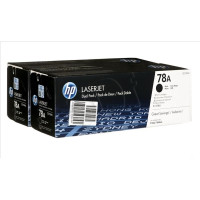 Produktbild för HP 78A - 2-pack - svart - original - LaserJet - tonerkassett (CE278AD)