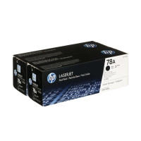 Produktbild för HP 78A - 2-pack - svart - original - LaserJet - tonerkassett (CE278AD)