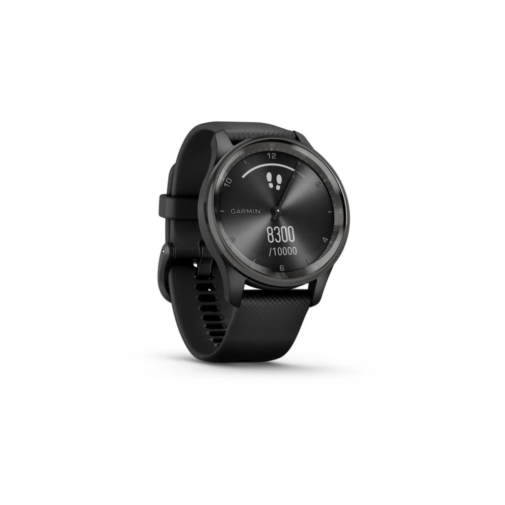 Produktbild för Garmin vívomove Trend - svart - smart klocka med band