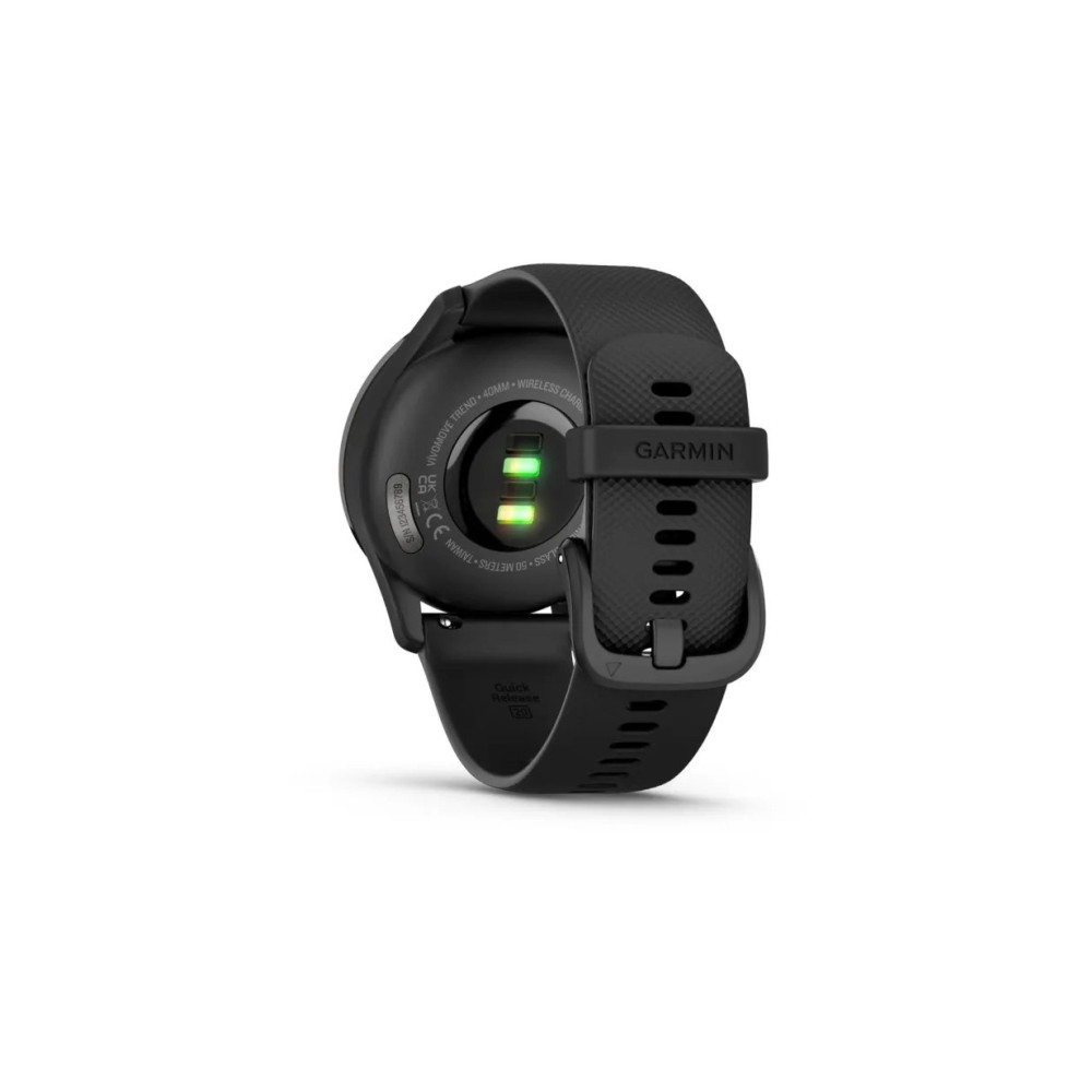 Produktbild för Garmin vívomove Trend - svart - smart klocka med band