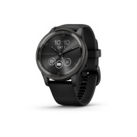 Produktbild för Garmin vívomove Trend - svart - smart klocka med band
