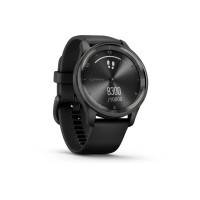 Produktbild för Garmin vívomove Trend - svart - smart klocka med band