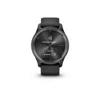 Produktbild för Garmin vívomove Trend - svart - smart klocka med band