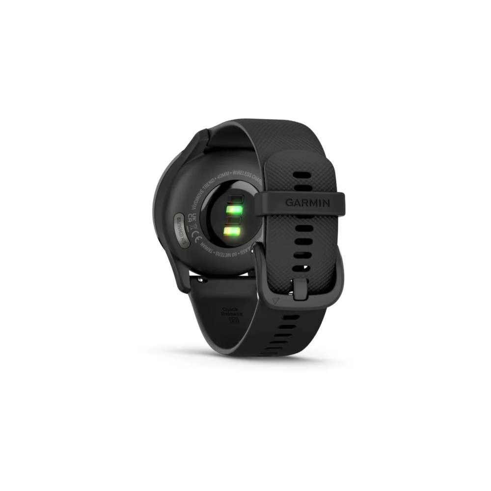 Produktbild för Garmin vívomove Trend - svart - smart klocka med band