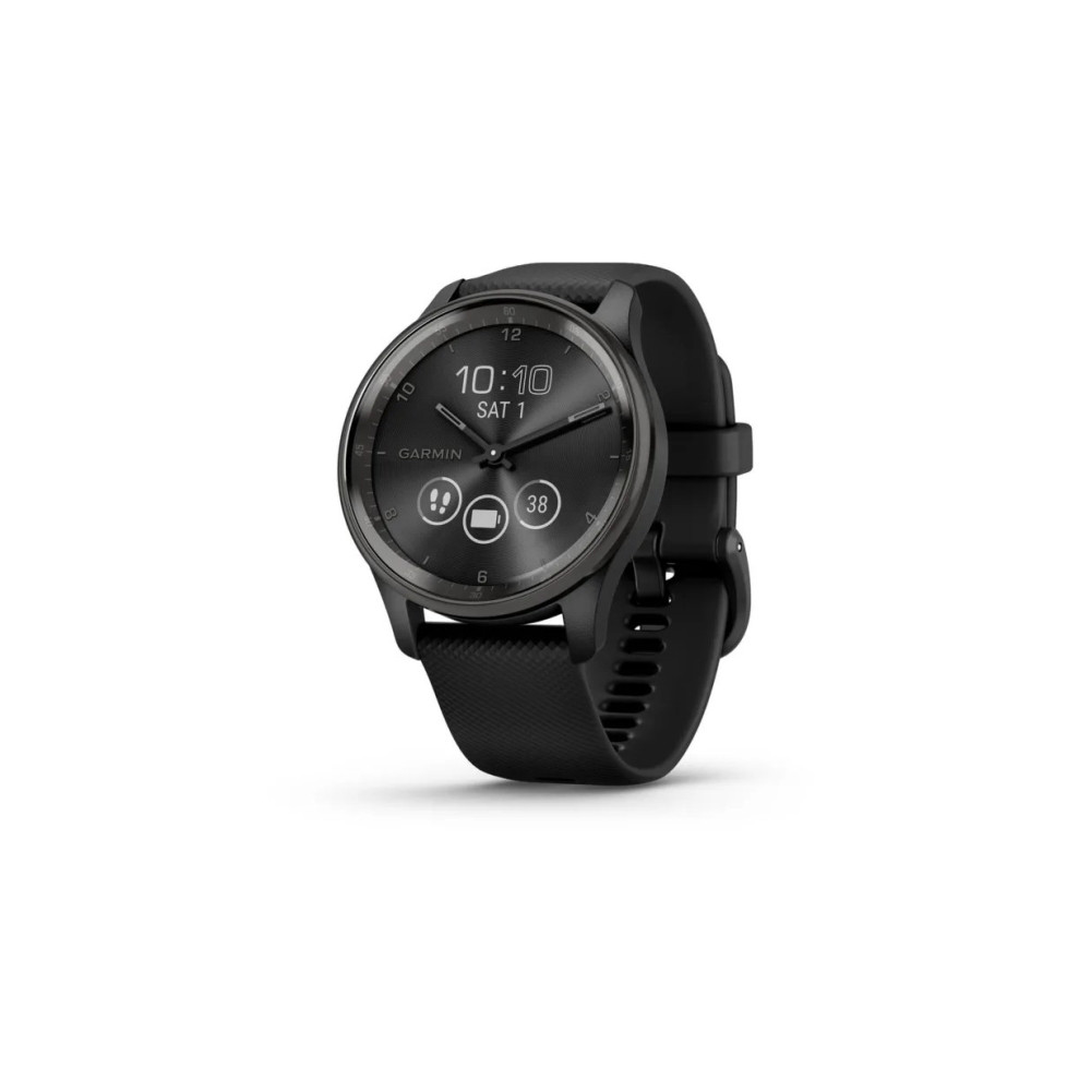 Produktbild för Garmin vívomove Trend - svart - smart klocka med band