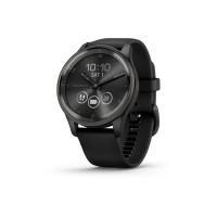Produktbild för Garmin vívomove Trend - svart - smart klocka med band