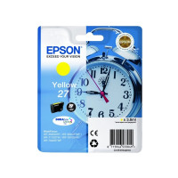 Produktbild för Epson 27 - gul - original - bläckpatron