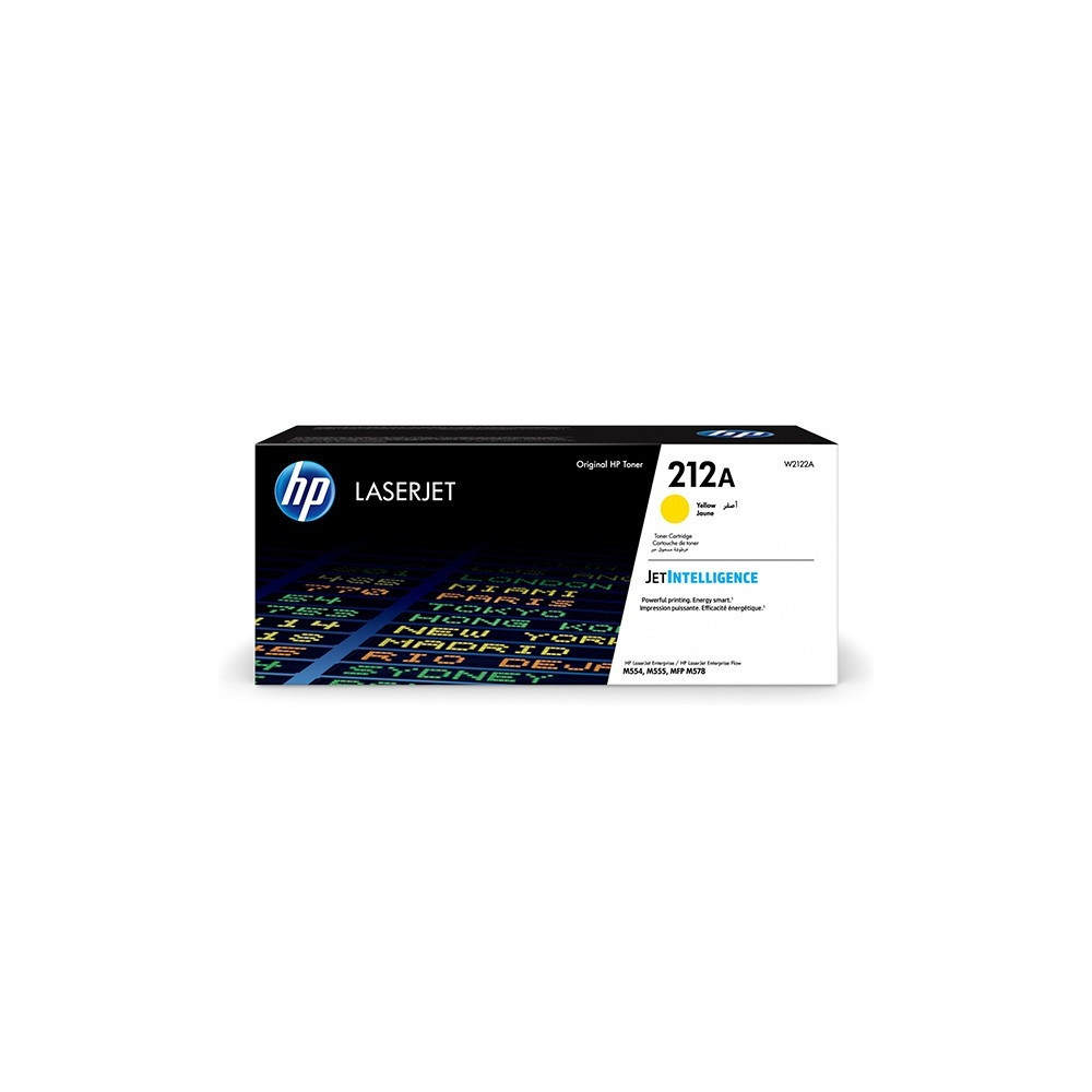 Produktbild för HP 212A - gul - original - LaserJet - tonerkassett (W2122A)