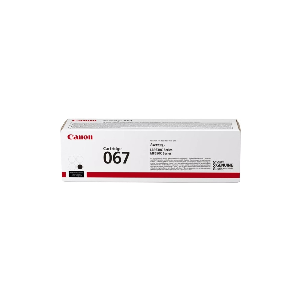 Produktbild för Canon 067 - svart - original - tonerkassett