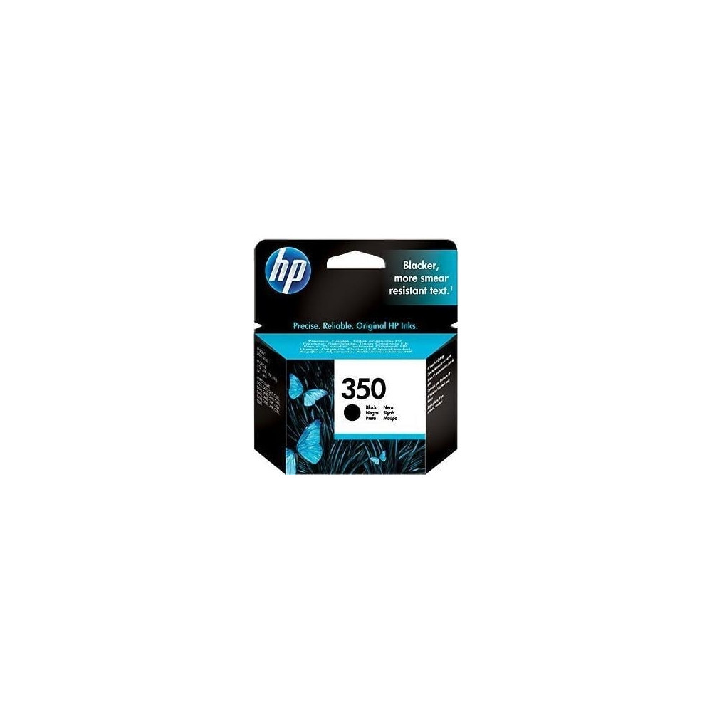 Produktbild för HP 350 - svart - original - bläckpatron