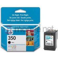 Produktbild för HP 350 - svart - original - bläckpatron