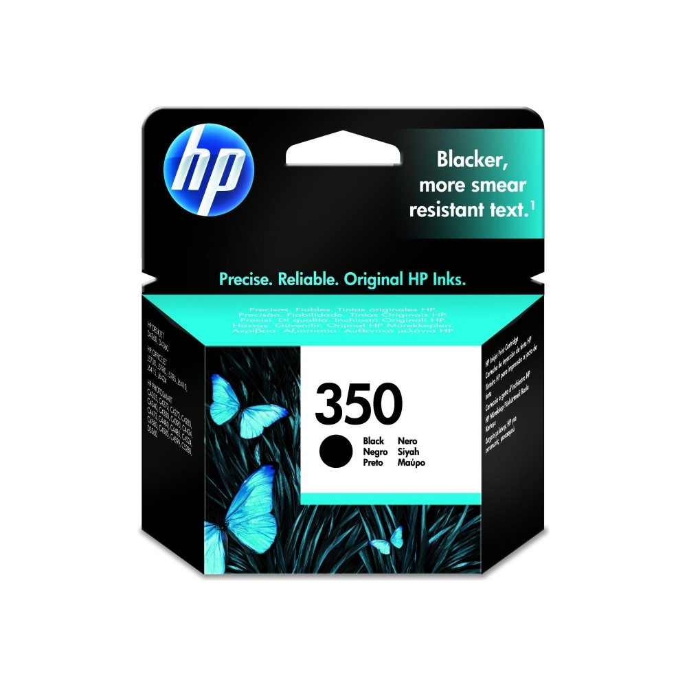 Produktbild för HP 350 - svart - original - bläckpatron