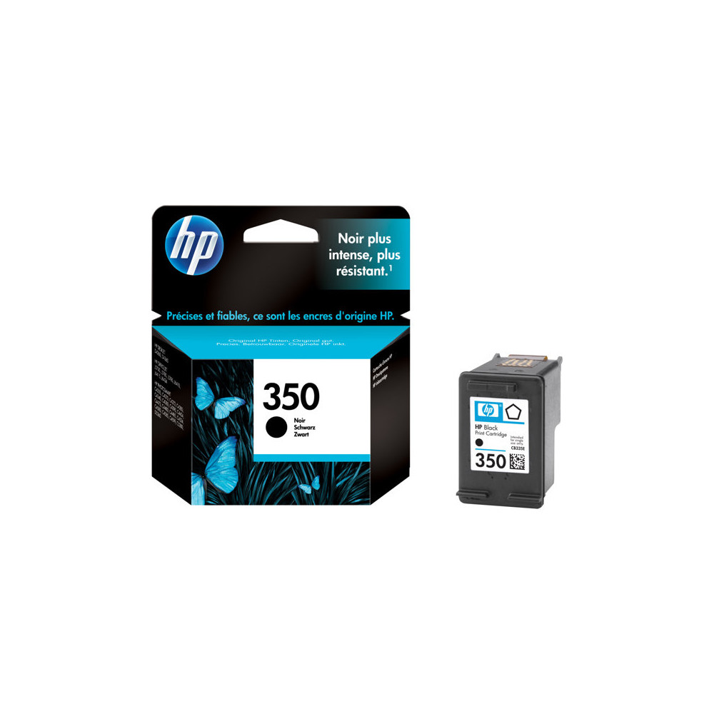 Produktbild för HP 350 - svart - original - bläckpatron