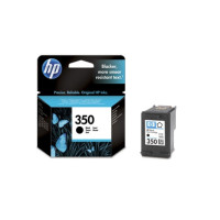 Produktbild för HP 350 - svart - original - bläckpatron